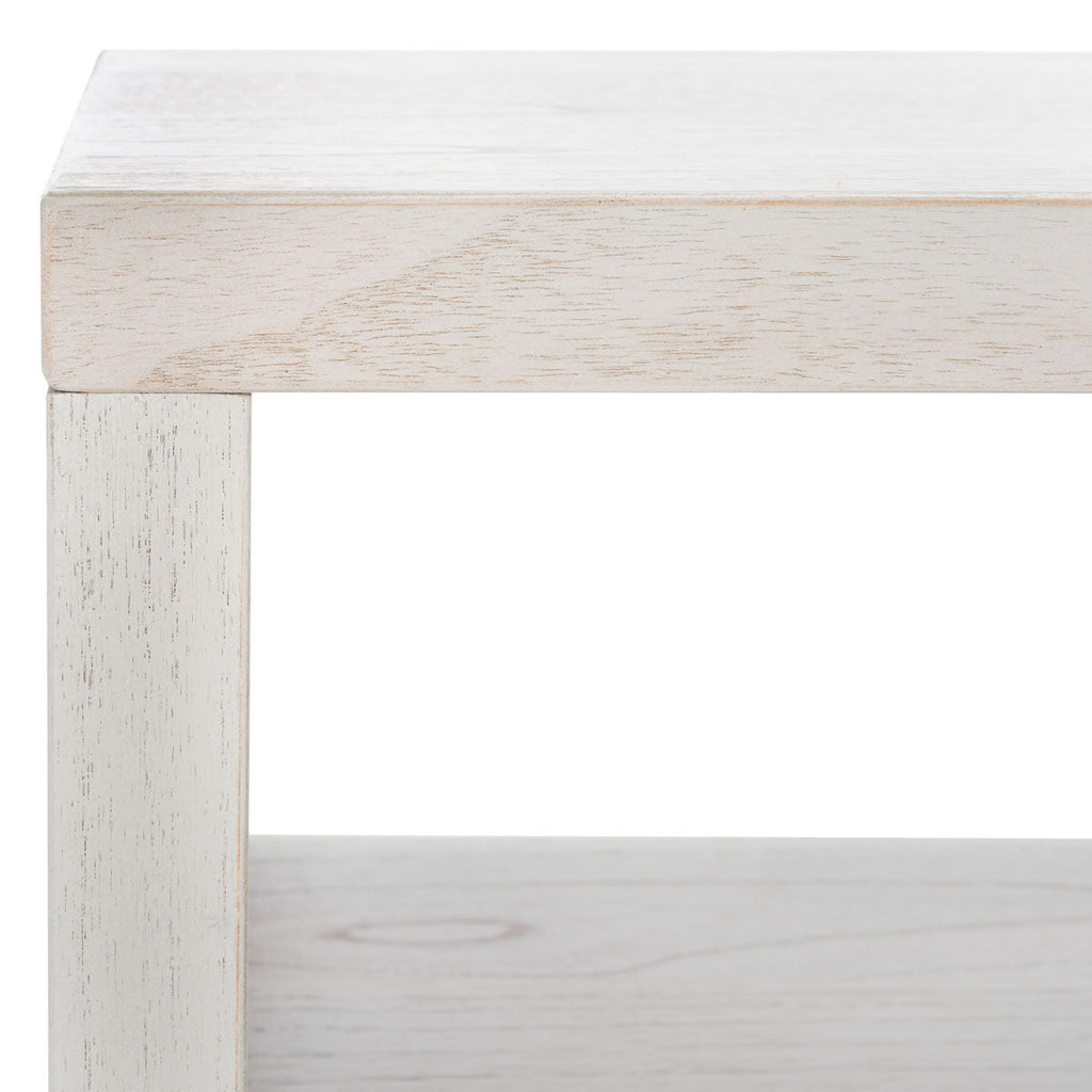 Safavieh Zella 4 Door Console Table, White Washed