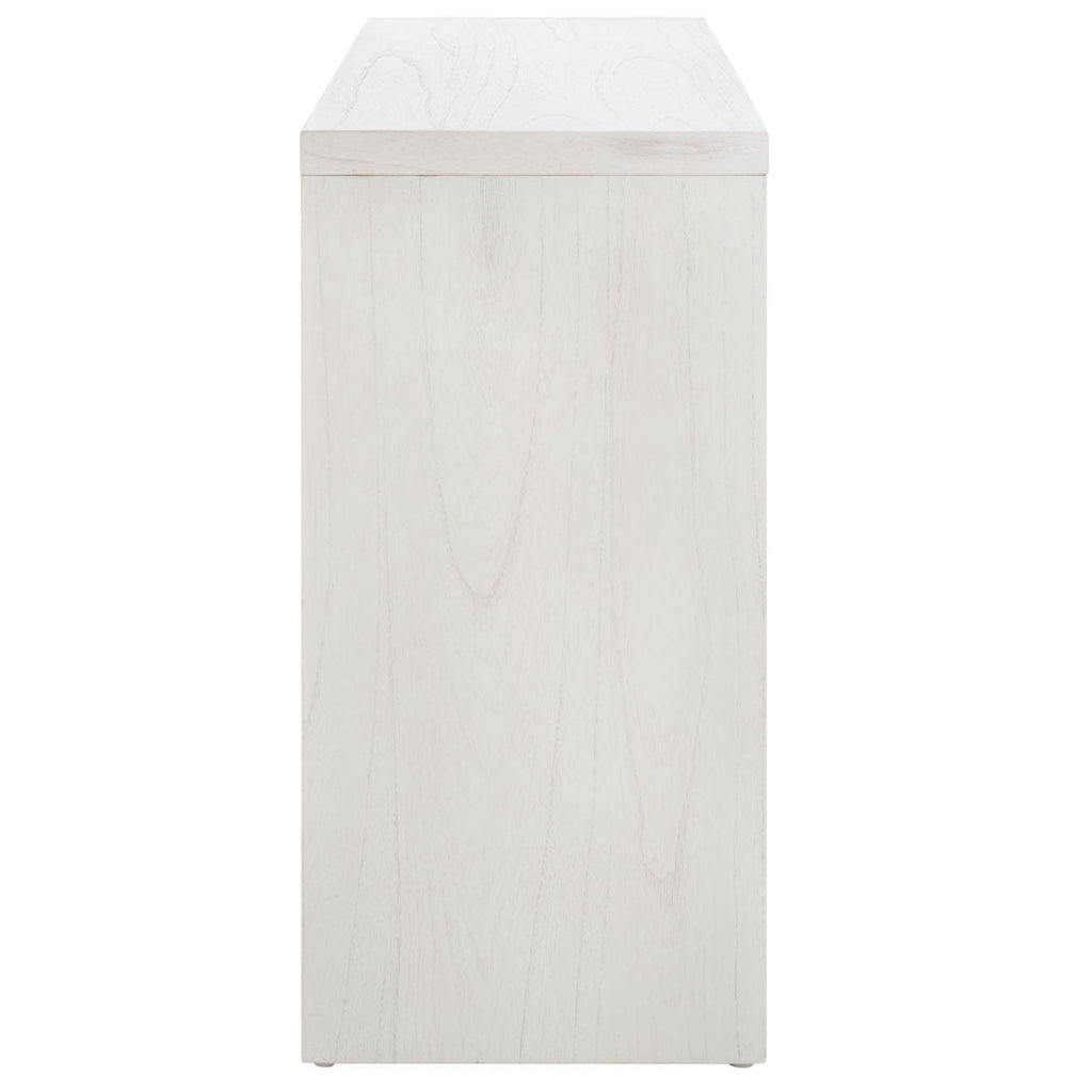 Safavieh Zella 4 Door Console Table, White Washed