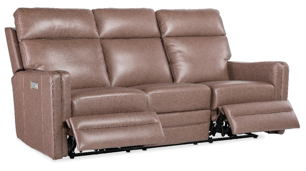 Twain Zero Gravity Power Sofa w/Power Headrest and Lumbar | Hooker Furniture - SS645-PHZL3-070