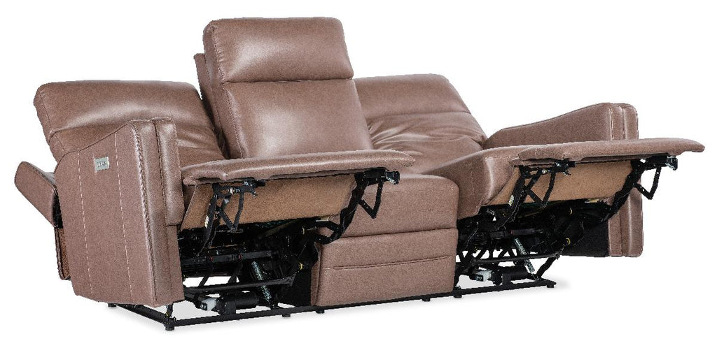 Twain Zero Gravity Power Sofa w/Power Headrest and Lumbar | Hooker Furniture - SS645-PHZL3-070