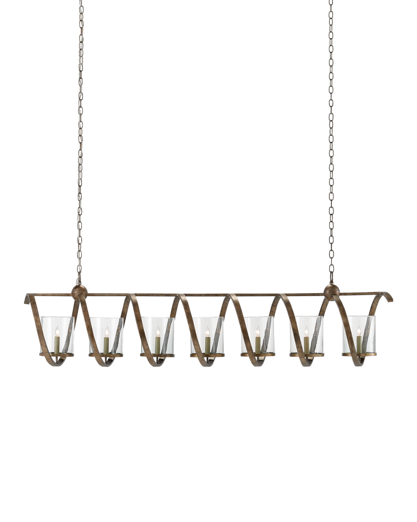 Currey & Co Maximus Grande Bronze Chandelier | 9000-0263