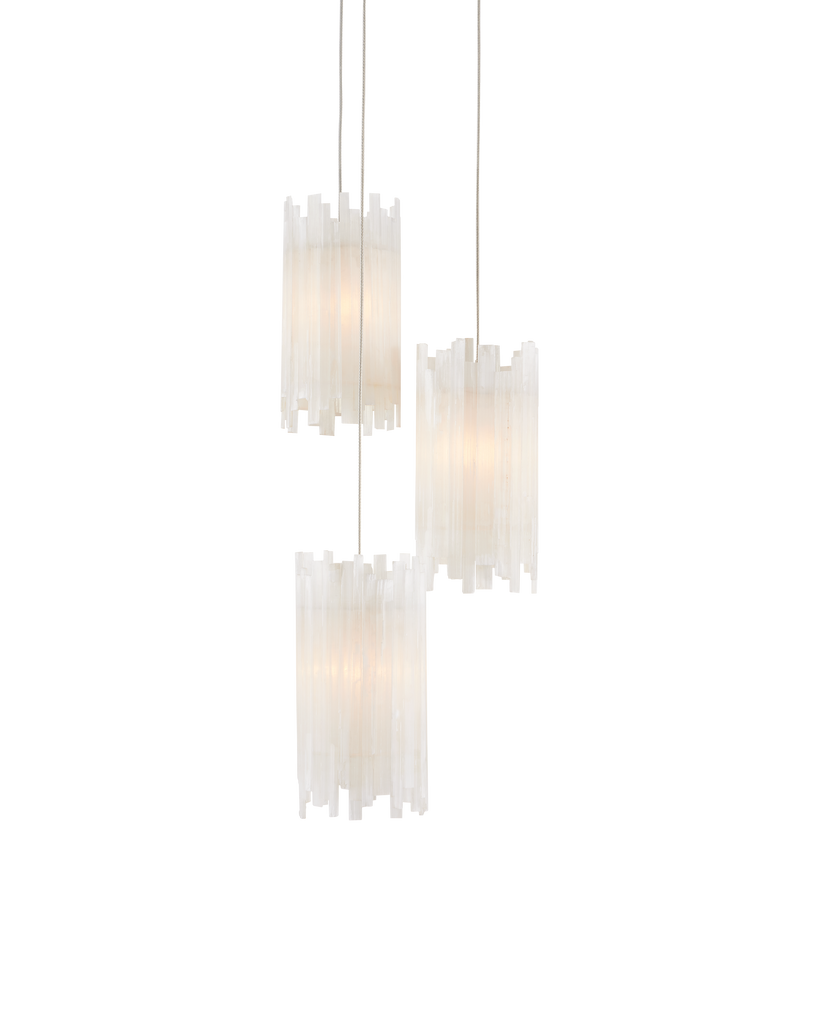 Currey & Co Escenia 3-Light Round Multi-Drop Pendant | 9000-0882