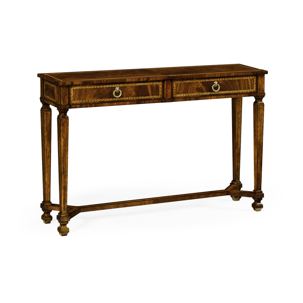 Buckingham Empire Mahogany Console Table | Jonathan Charles - 494846-MAH