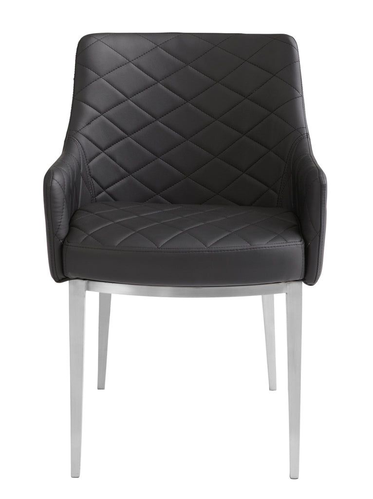 Chase Dining Armchair - Black | Sunpan Furniture - 30152