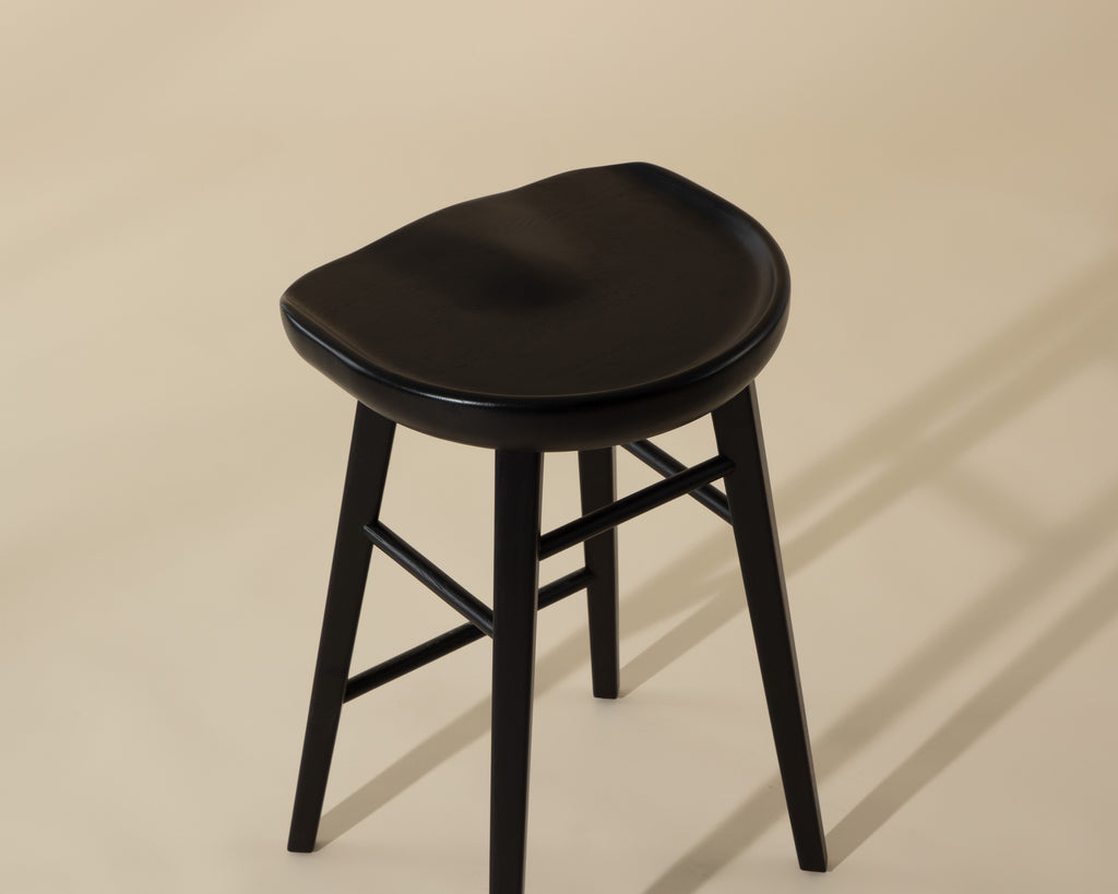 Dominic Counter Stool - Black | Sunpan Furniture - 110460