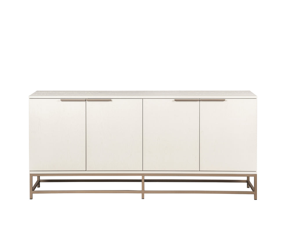 Rebel Sideboard - Large - Champagne Gold - Cream | Sunpan Furniture - 108769