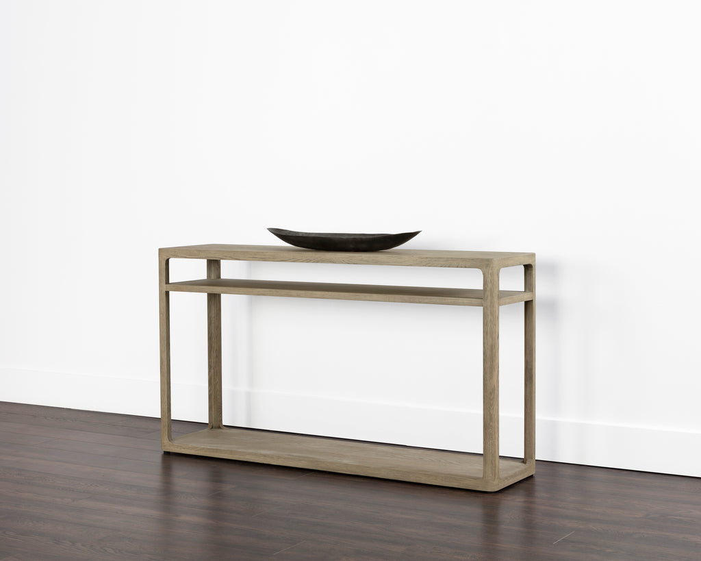 Doncaster Console Table - Smoke Grey | Sunpan Furniture - 107737