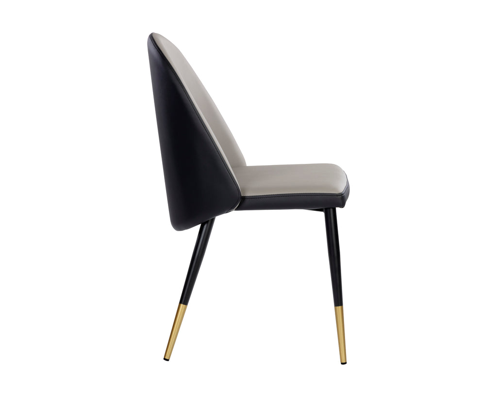 Kline Dining Chair - Dillon Stratus / Dillon Black | Sunpan Furniture - 107646