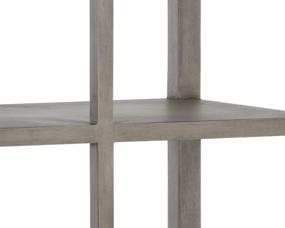 Kenzie Bookcase - Grey | Sunpan Furniture - 109601