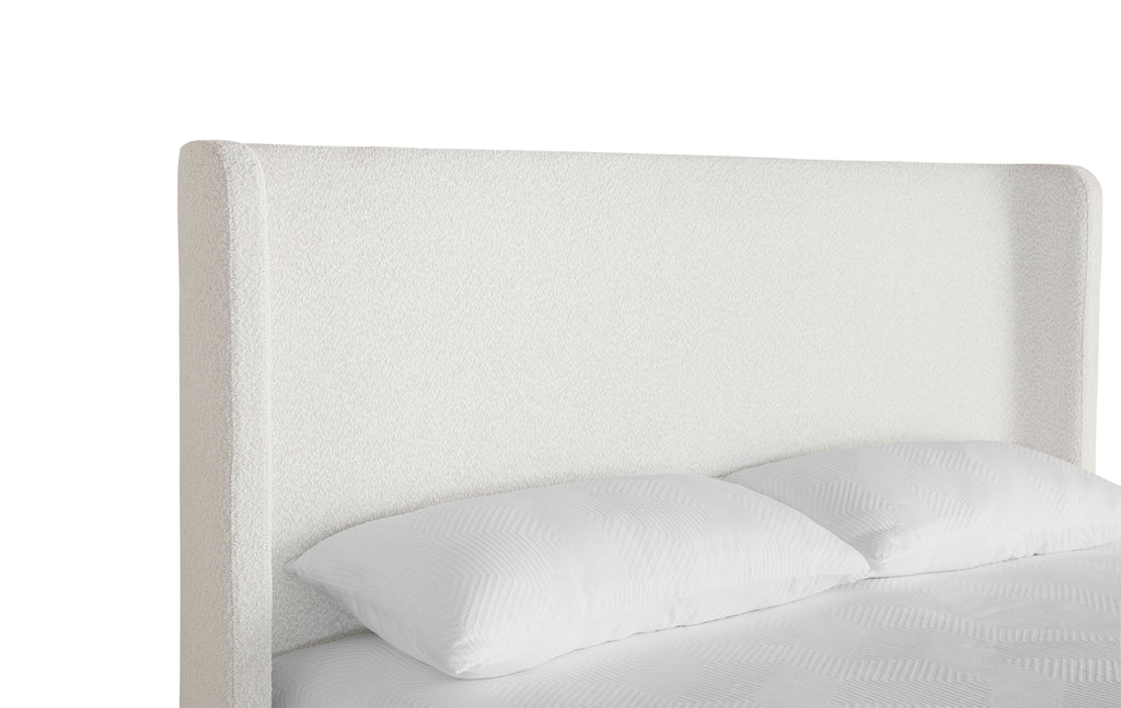 Ives Bed - King - Copenhagen White | Sunpan Furniture - 110461