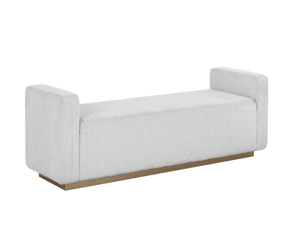 Odette Bench - Ernst Silverstone | Sunpan Furniture - 108951