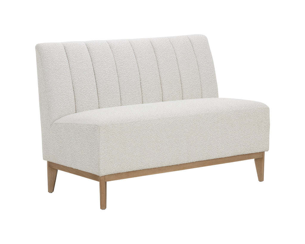 Kosovo Banquette - Natural - Copenhagen White | Sunpan Furniture - 111497