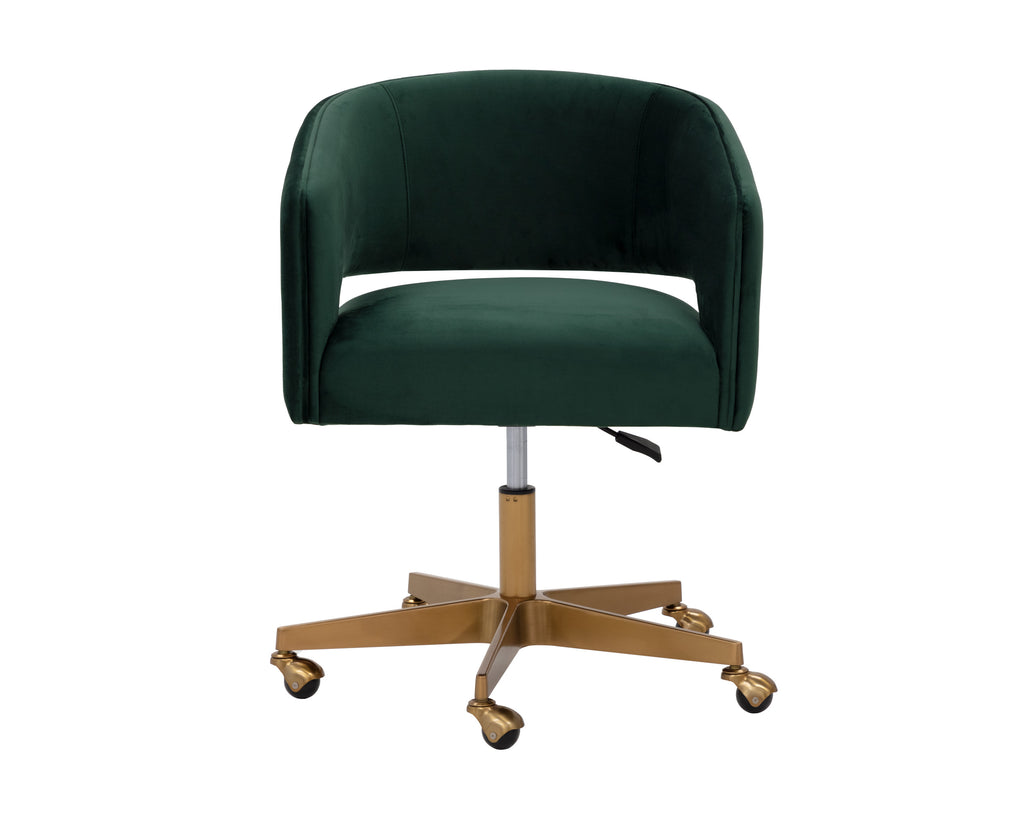 Claren Office Chair - Deep Green Sky | Sunpan Furniture - 107851