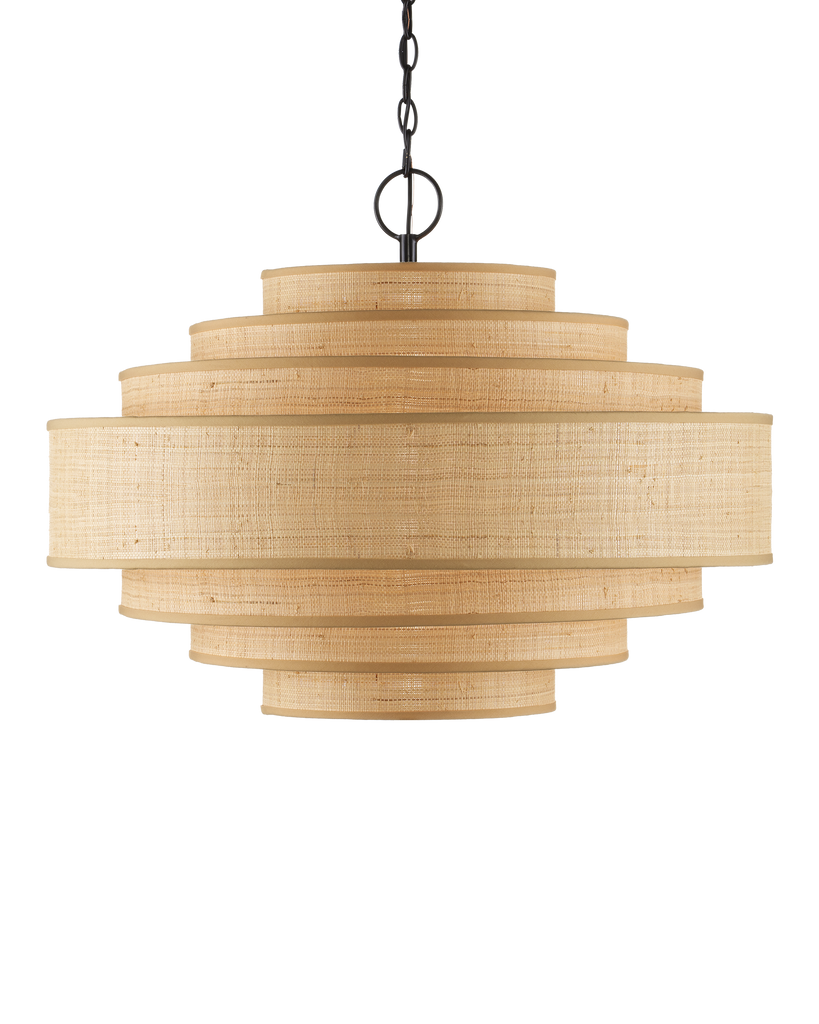 Currey & Co Maura Natural Chandelier | 9000-0946