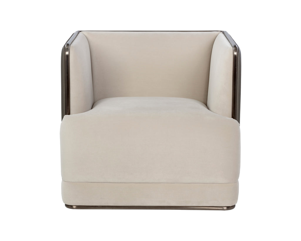 Sierra Armchair - Meg Taupe / Porcini Taupe | Sunpan Furniture - 108049