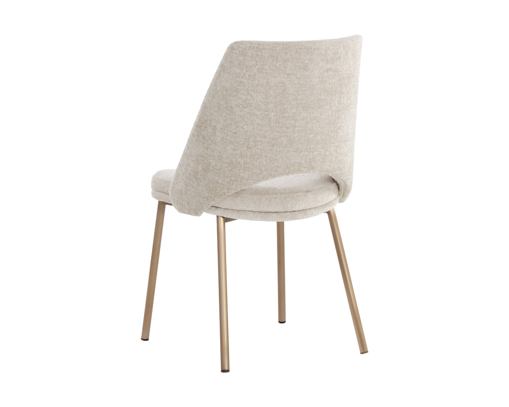 Radella Dining Chair - Bergen Taupe | Sunpan Furniture - 108513