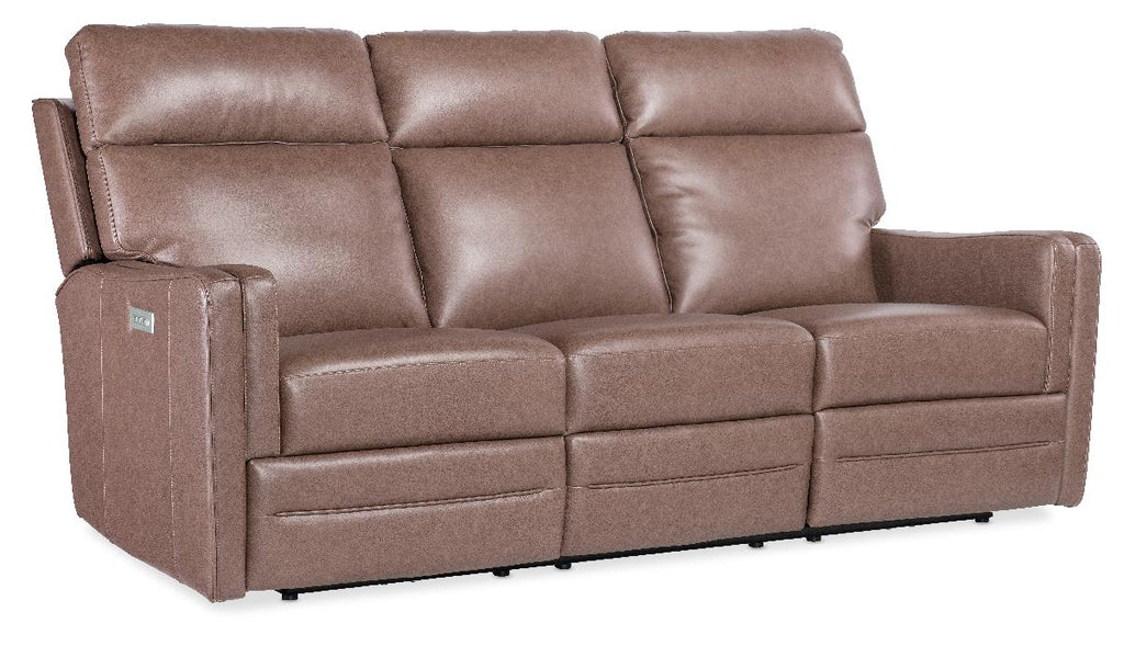 Twain Zero Gravity Power Sofa w/Power Headrest and Lumbar | Hooker Furniture - SS645-PHZL3-070