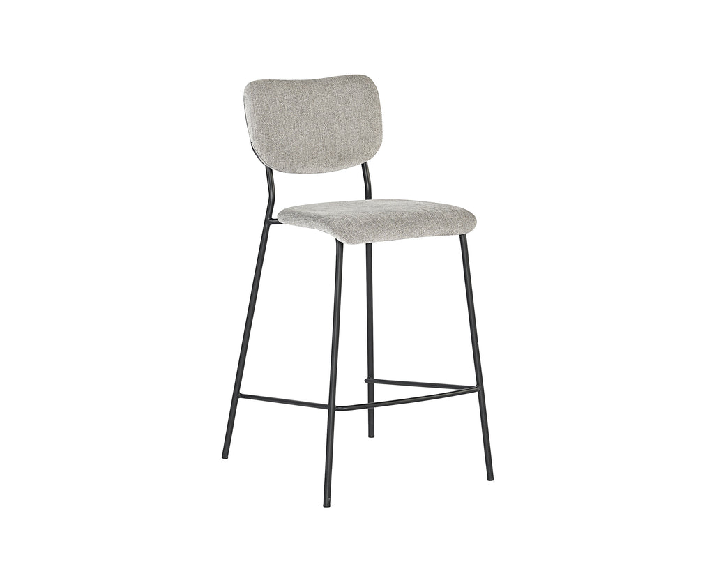 Cullen Counter Stool - Polo Club Stone | Sunpan Furniture - 105082