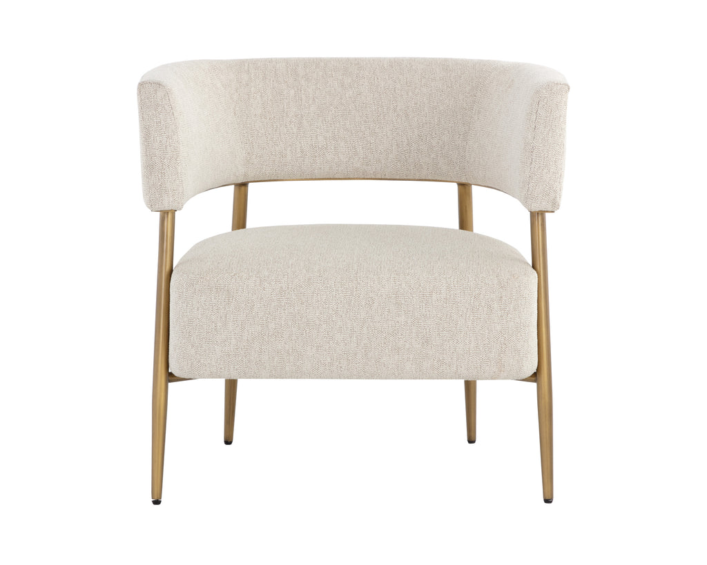 Maestro Lounge Chair - Dove Cream | Sunpan Furniture - 108146