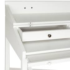 Safavieh Wyatt Writing Desk w/ Pull Out - White