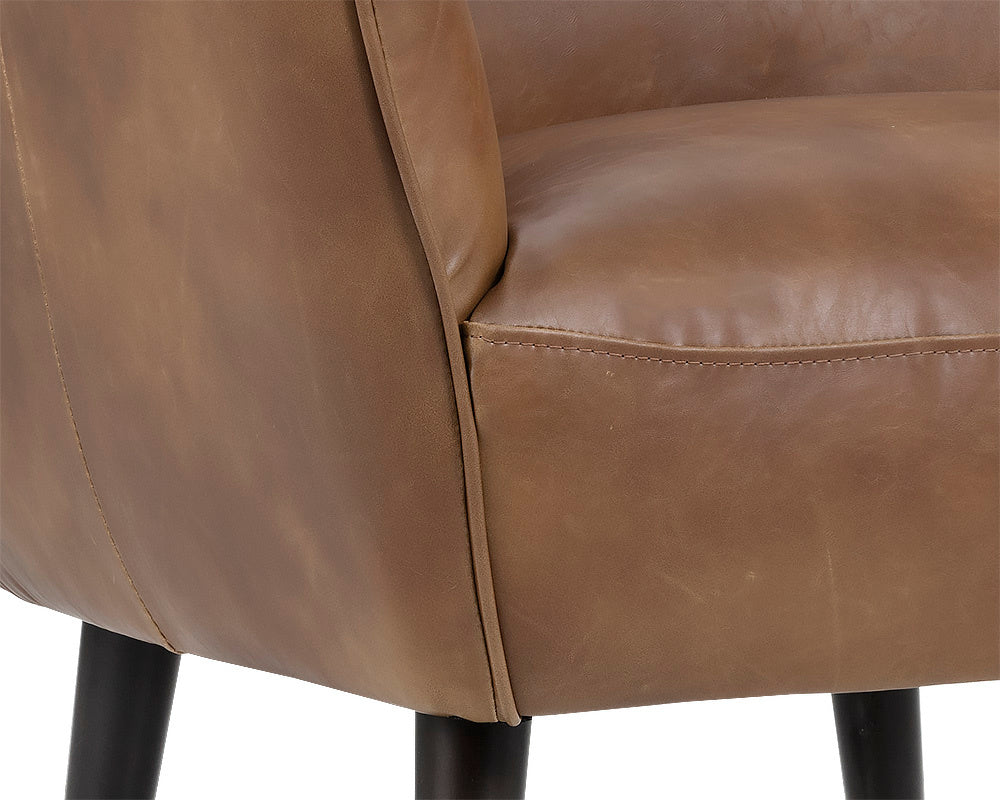 Luther Lounge Chair - Tobacco Tan | Sunpan Furniture - 101966