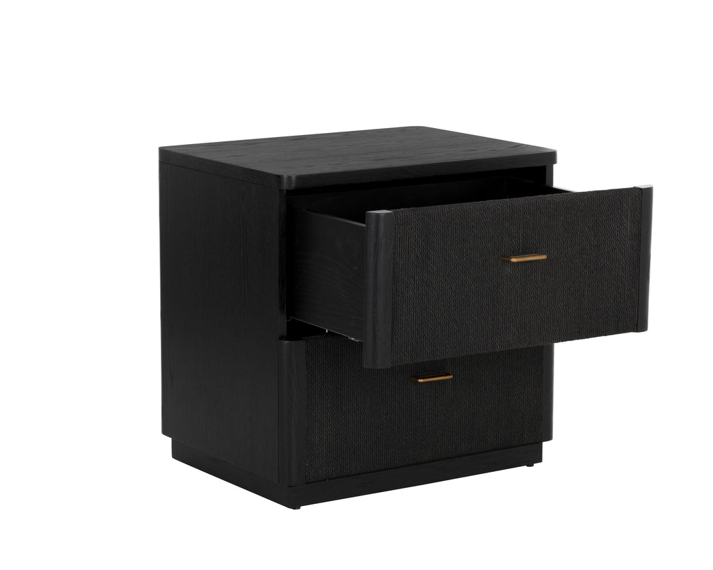 Etienne Nightstand - Black | Sunpan Furniture - 111314