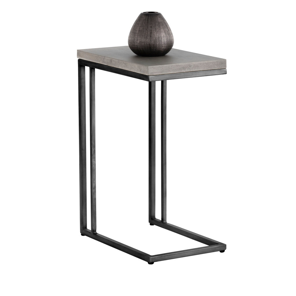 Sawyer End Table - Black - Grey | Sunpan Furniture - 102166