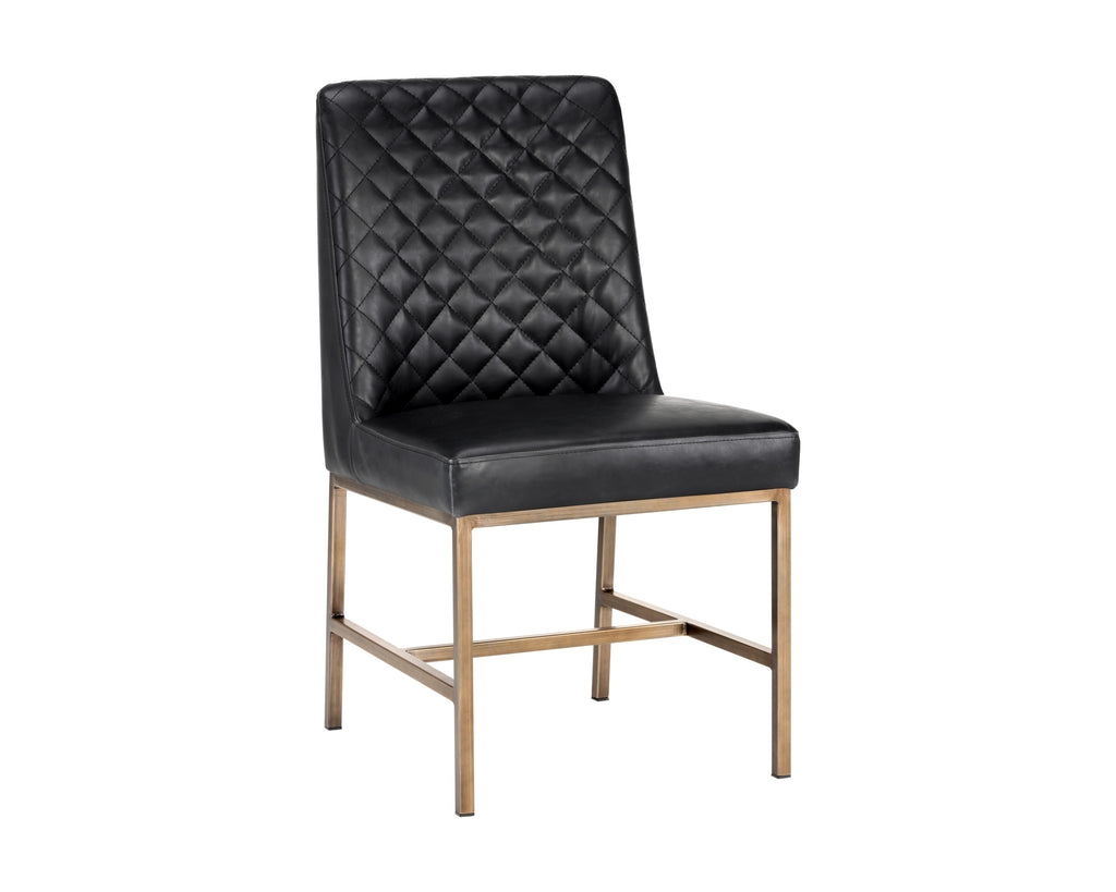 Leighland Dining Chair - Coal Black | Sunpan Furniture - 104910