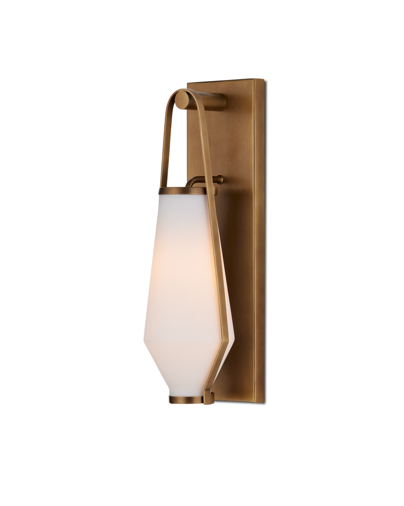 Currey & Co Brompton Brass Bath Wall Sconce | 5800-0050