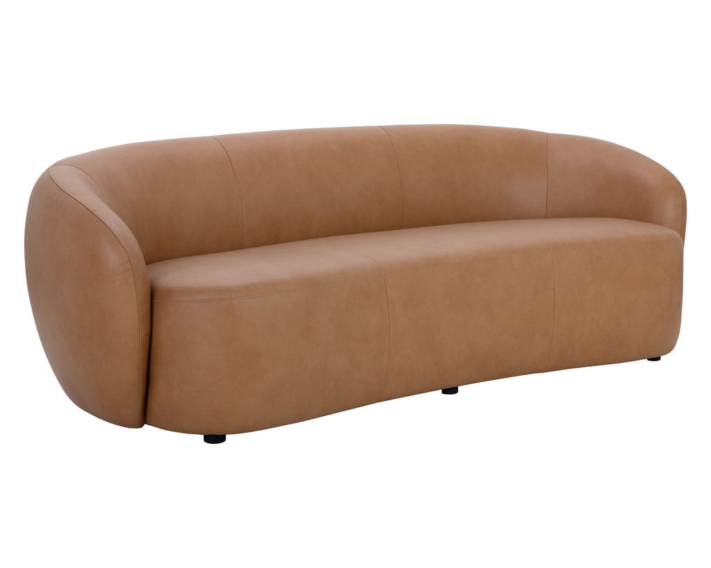 Lorne Sofa - Aline Butternut Leather | Sunpan Furniture - 111058