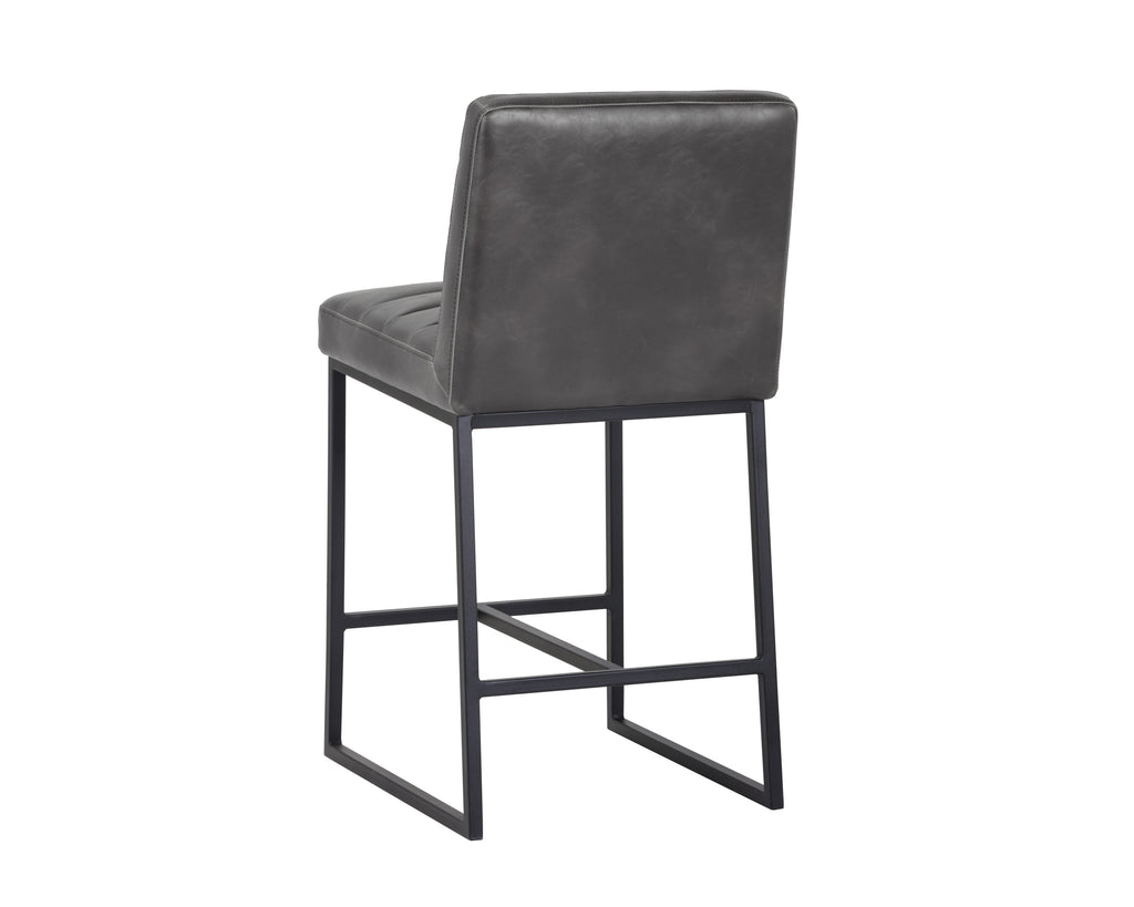 Spyros Counter Stool - Overcast Grey | Sunpan Furniture - 103897