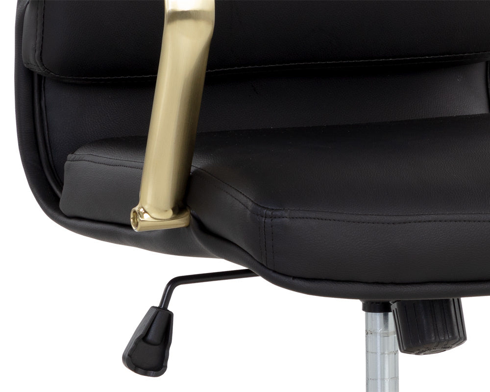 Kleo Office Chair - Onyx | Sunpan Furniture - 107979