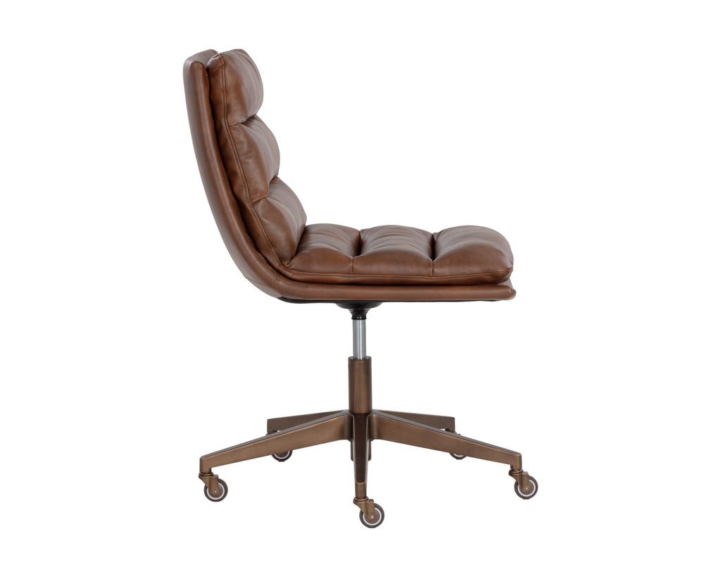 Stinson Office Chair -  Bravo Cognac | Sunpan Furniture - 111900