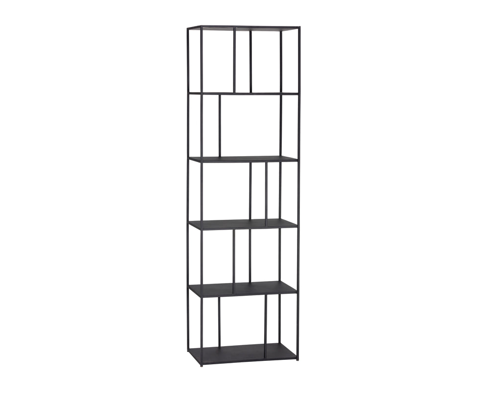 Eiffel Bookcase - Small - Black | Sunpan Furniture - 104405