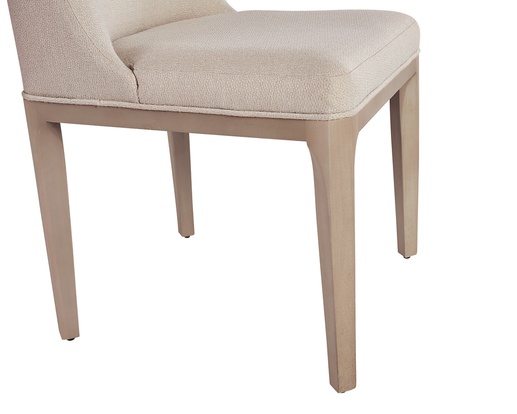 Elisa Dining Chair - Light Oak - Mainz Cream | Sunpan Furniture - 108824