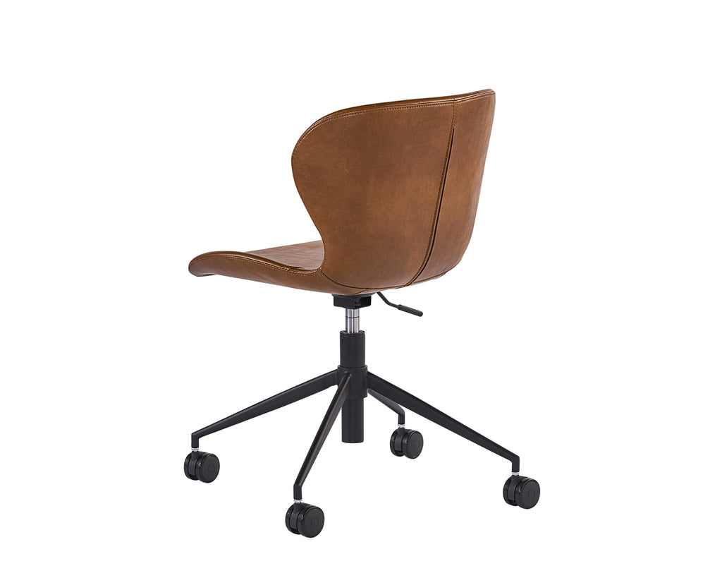 Arabella Office Chair - Bravo Cognac | Sunpan Furniture - 104793