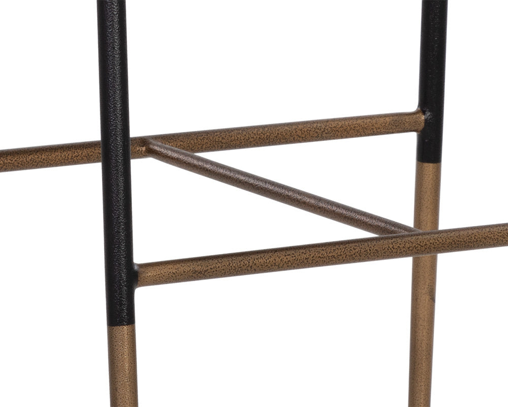 Brenan Barstool - Bravo Cognac | Sunpan Furniture - 108095