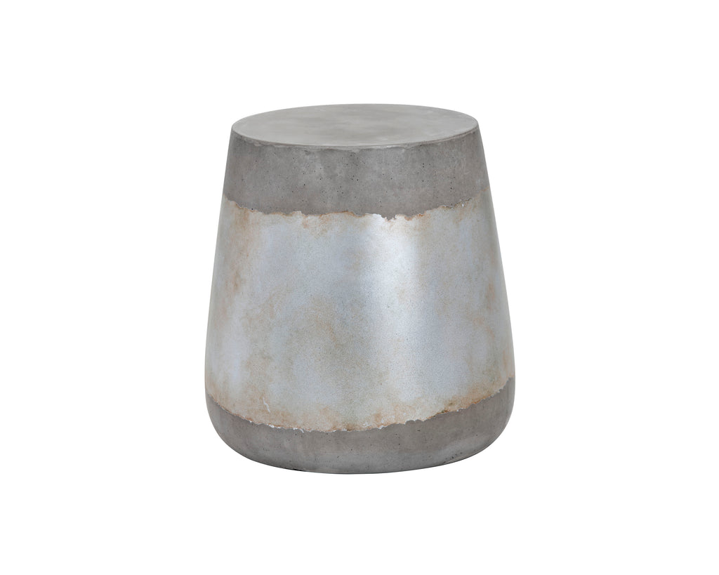 Aries End Table - Silver | Sunpan Furniture - 101376