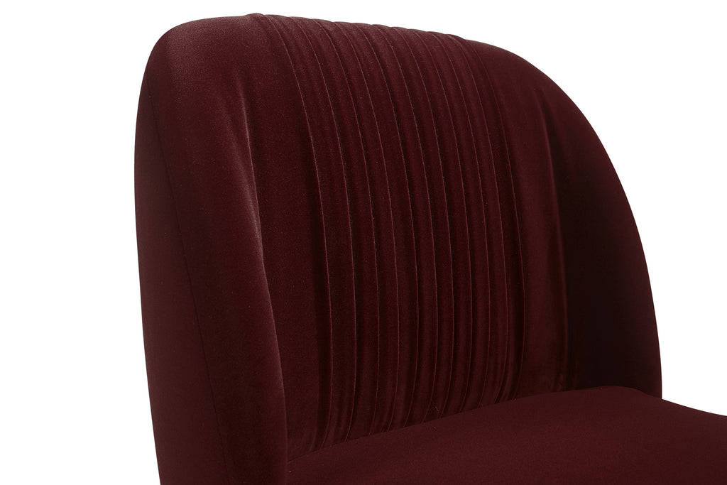 Nevin Dining Chair - Merlot | Sunpan Furniture - 104141