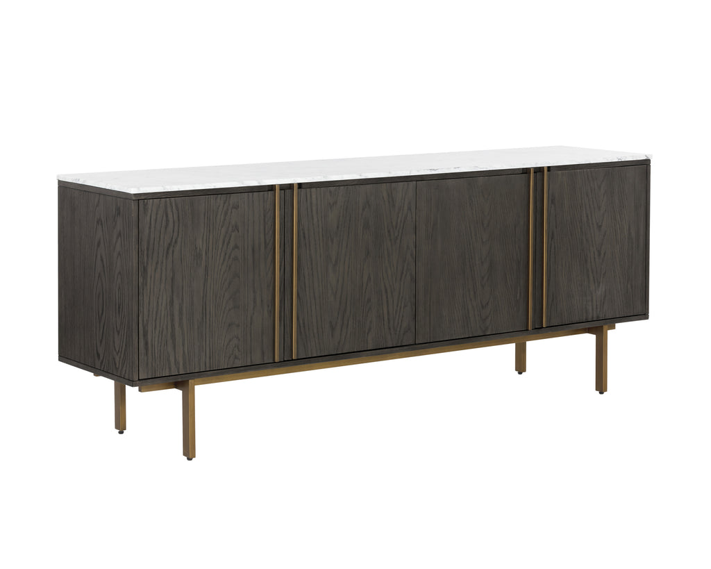 Briar Sideboard - Dark Brown | Sunpan Furniture - 107441