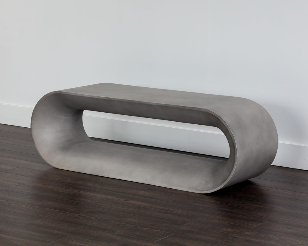 Capsule Bench - Grey | Sunpan Furniture - 103753