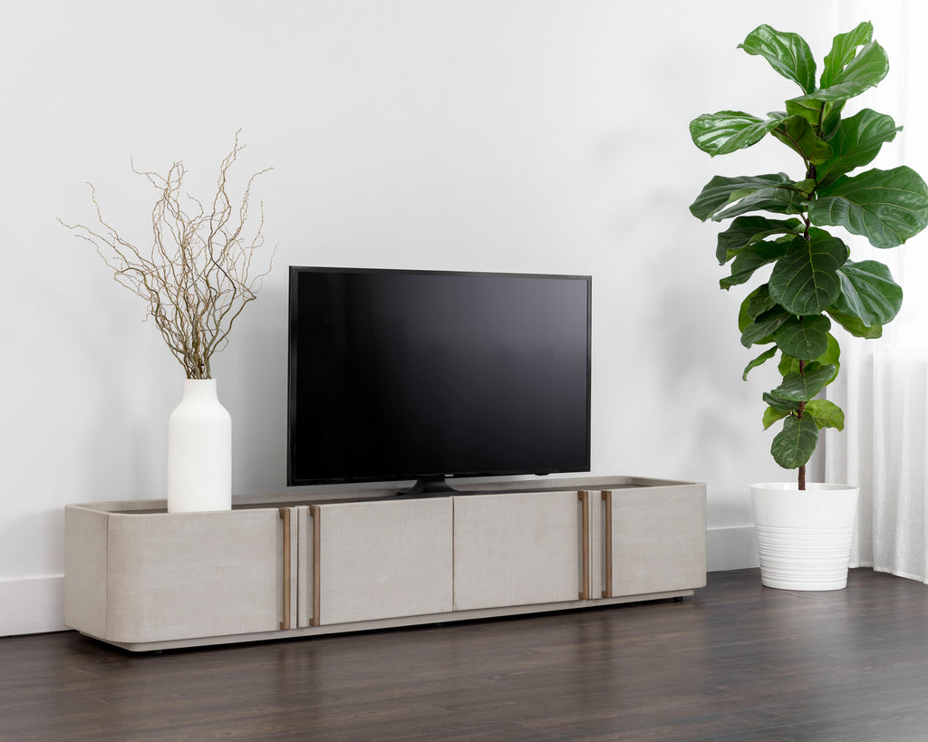 Jamille Media Console And Cabinet | Sunpan Furniture - 108895