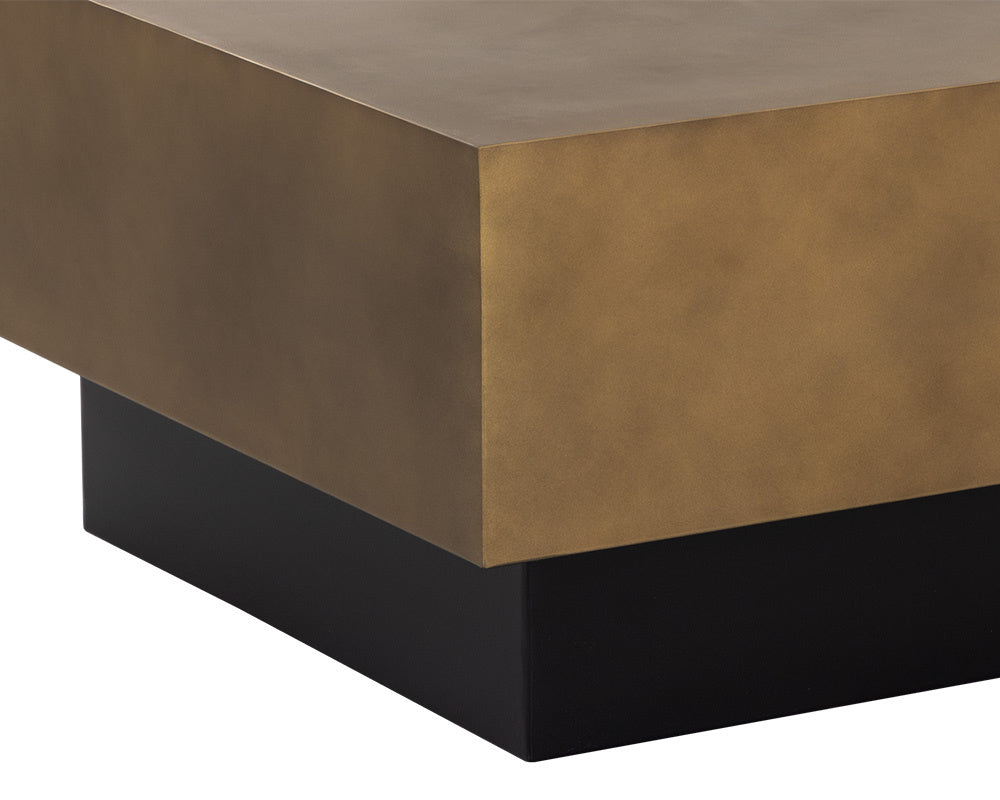 Blakely Coffee Table - Antique Brass | Sunpan Furniture - 109024