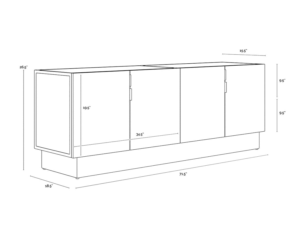 Caddo Sideboard | Sunpan Furniture - 110836