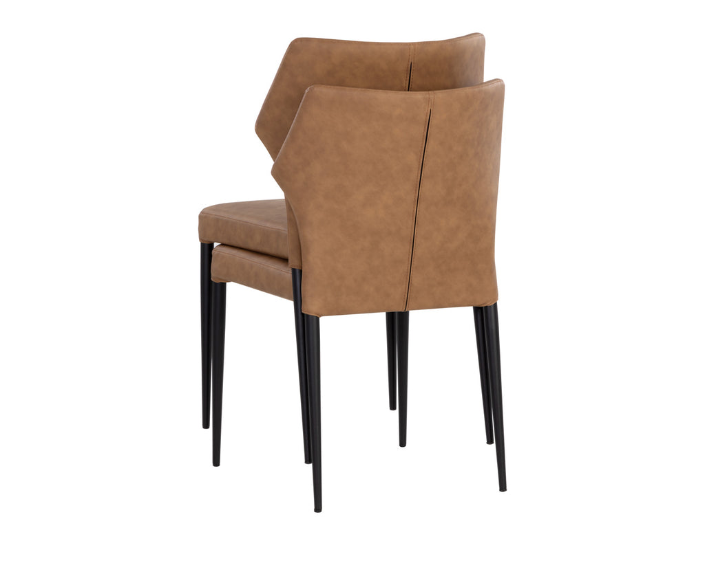 James Stackable Dining Chair - Bounce Nut | Sunpan Furniture - 107685