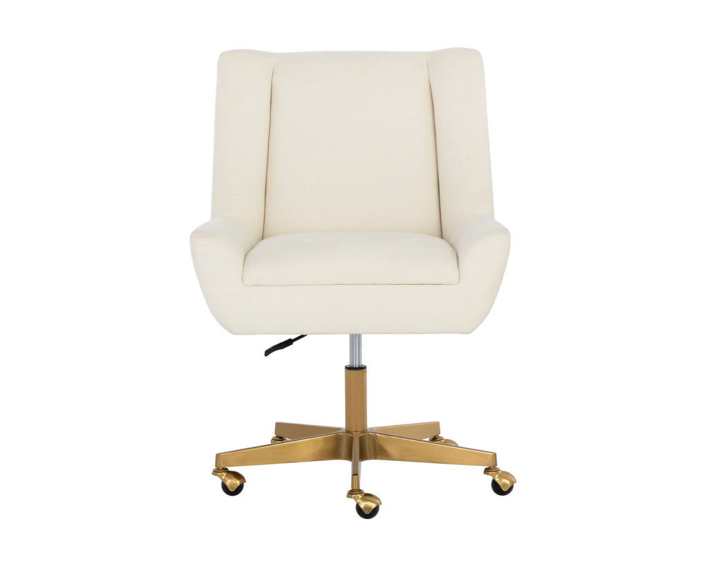 Mirian Office Chair - Zenith Alabaster | Sunpan Furniture - 107855