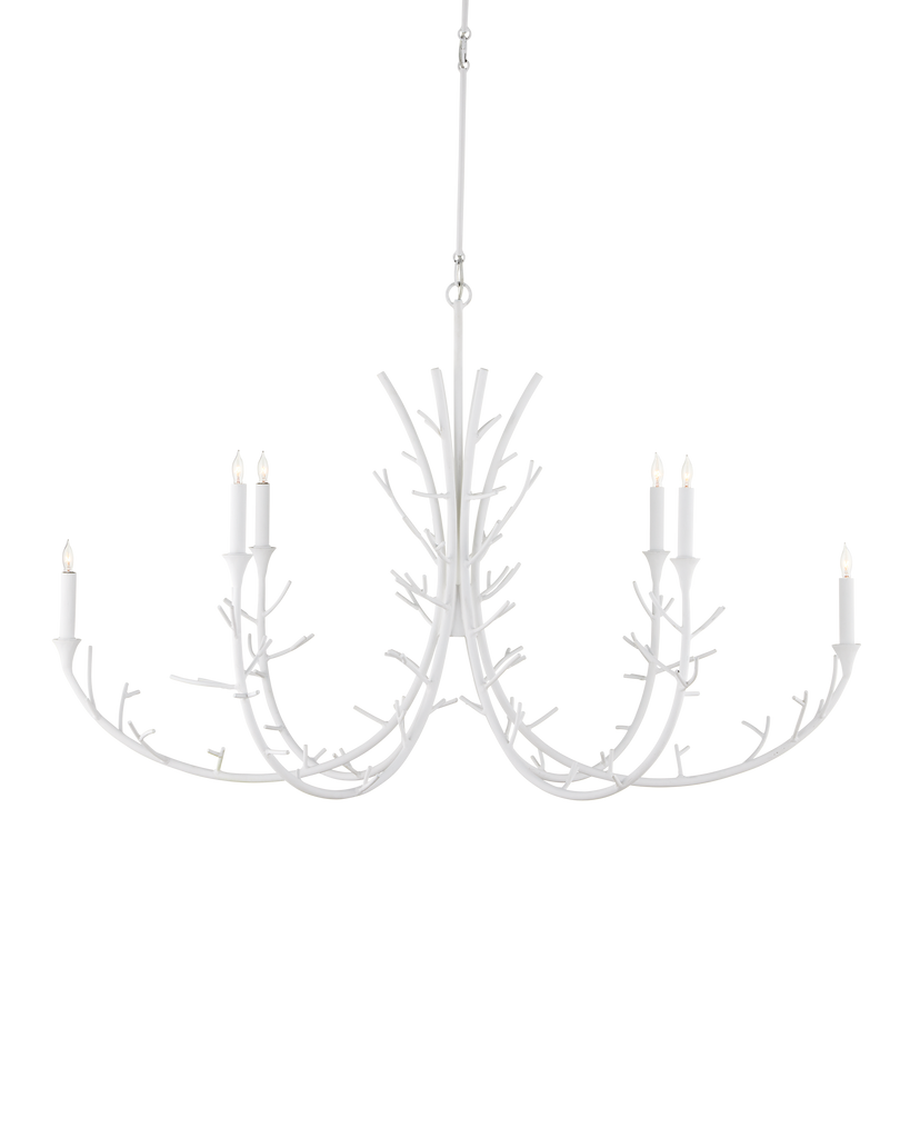 Currey & Co Twiggy Oval Chandelier | 9000-1207