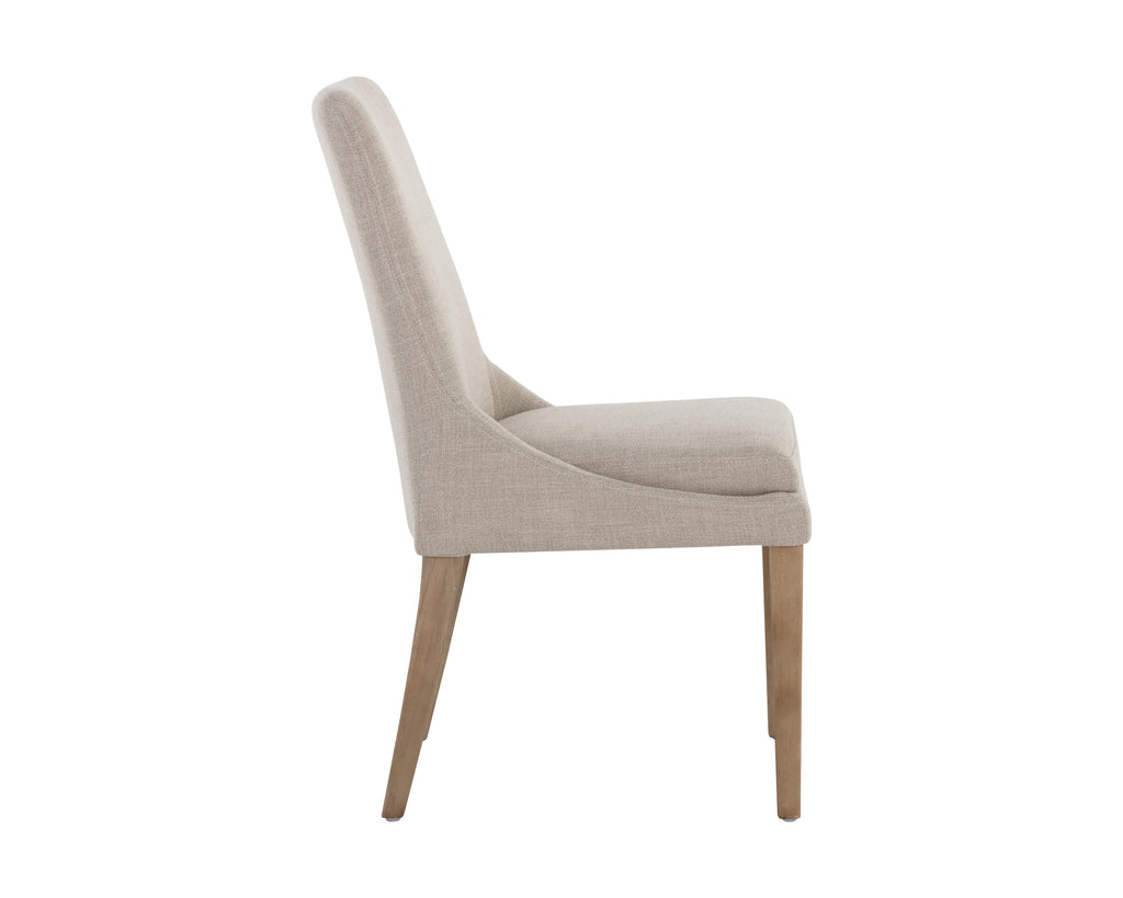 Rosine Dining Chair - Effie Flax | Sunpan Furniture - 108574