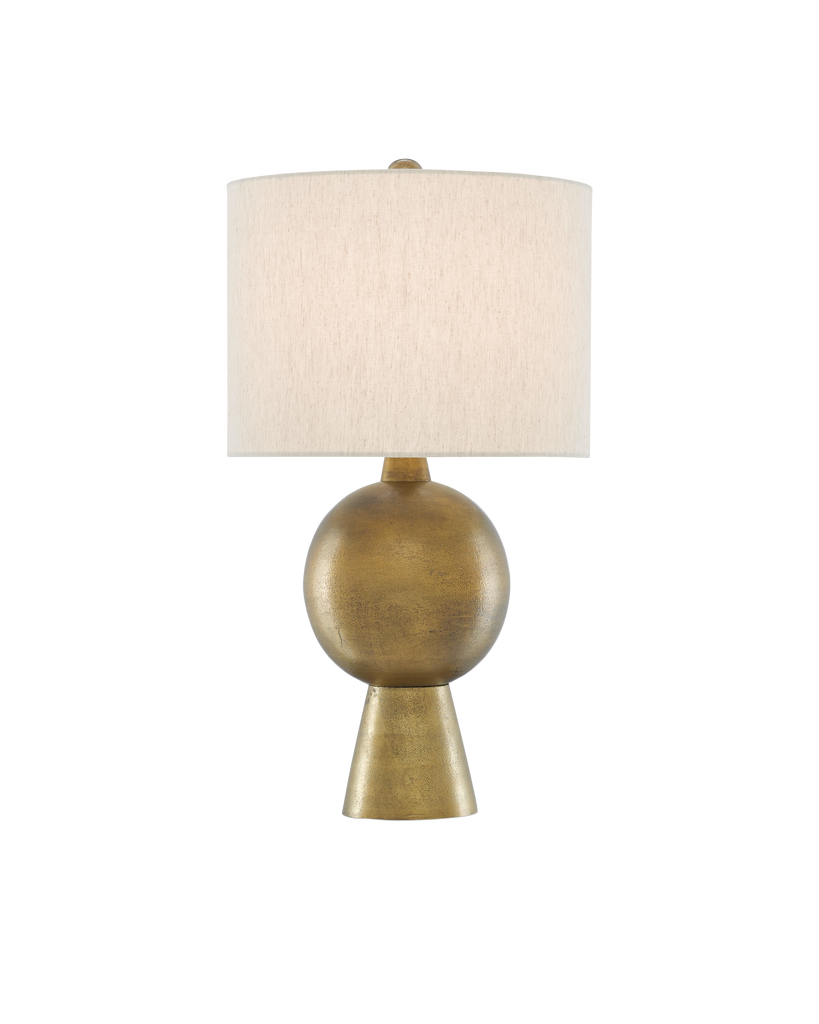 Currey & Co Rami Brass Table Lamp | 6000-0535