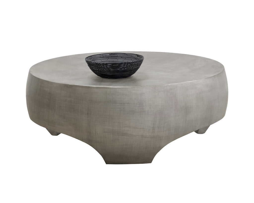 Tarsus Coffee Table - Pewter | Sunpan Furniture - 111258